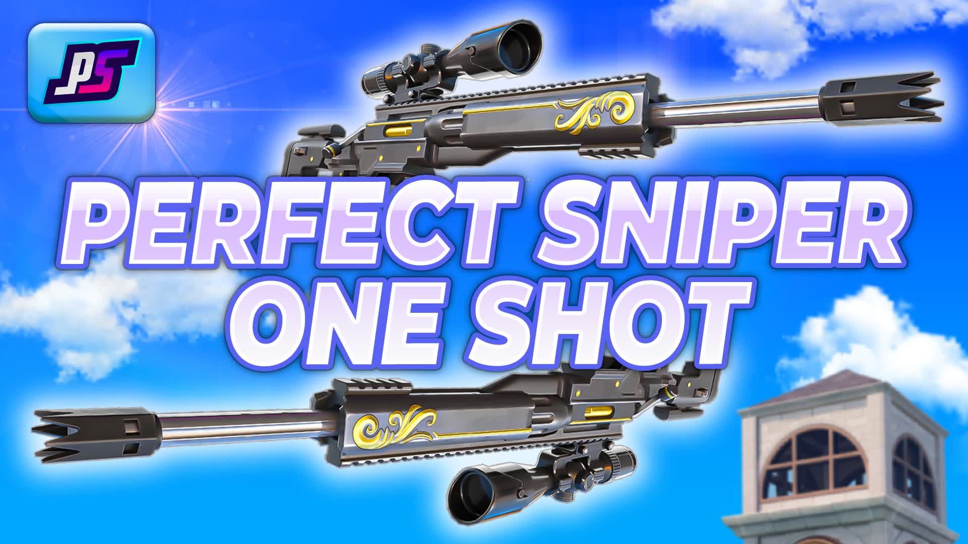 PERFECT SNIPER ONE SHOT — Fortnite Creative map