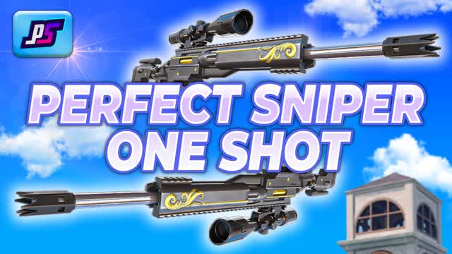 PERFECT SNIPER ONE SHOT — Fortnite Creative map cover art