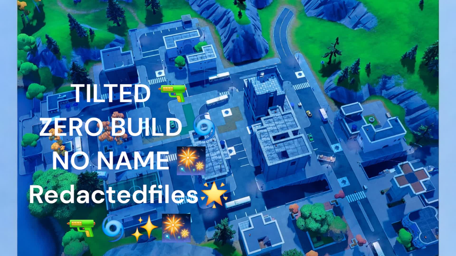 Tilted Zone Wars Zero Build No Names🎆🔫 — Fortnite Creative map