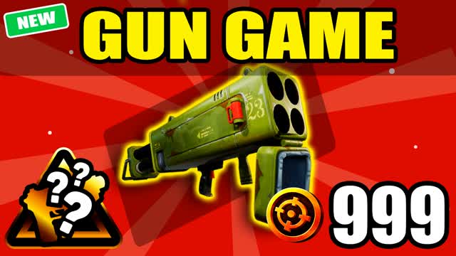 😎GUN GAME CLASSIC🔫 FFA — Fortnite Creative map cover art