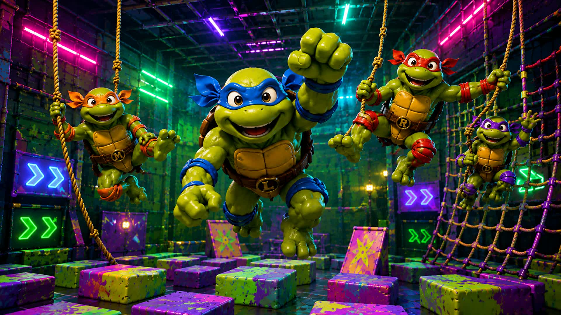 ULTIMATE 🥷 TMNT 🍕 HERO WORLD — Fortnite Creative map