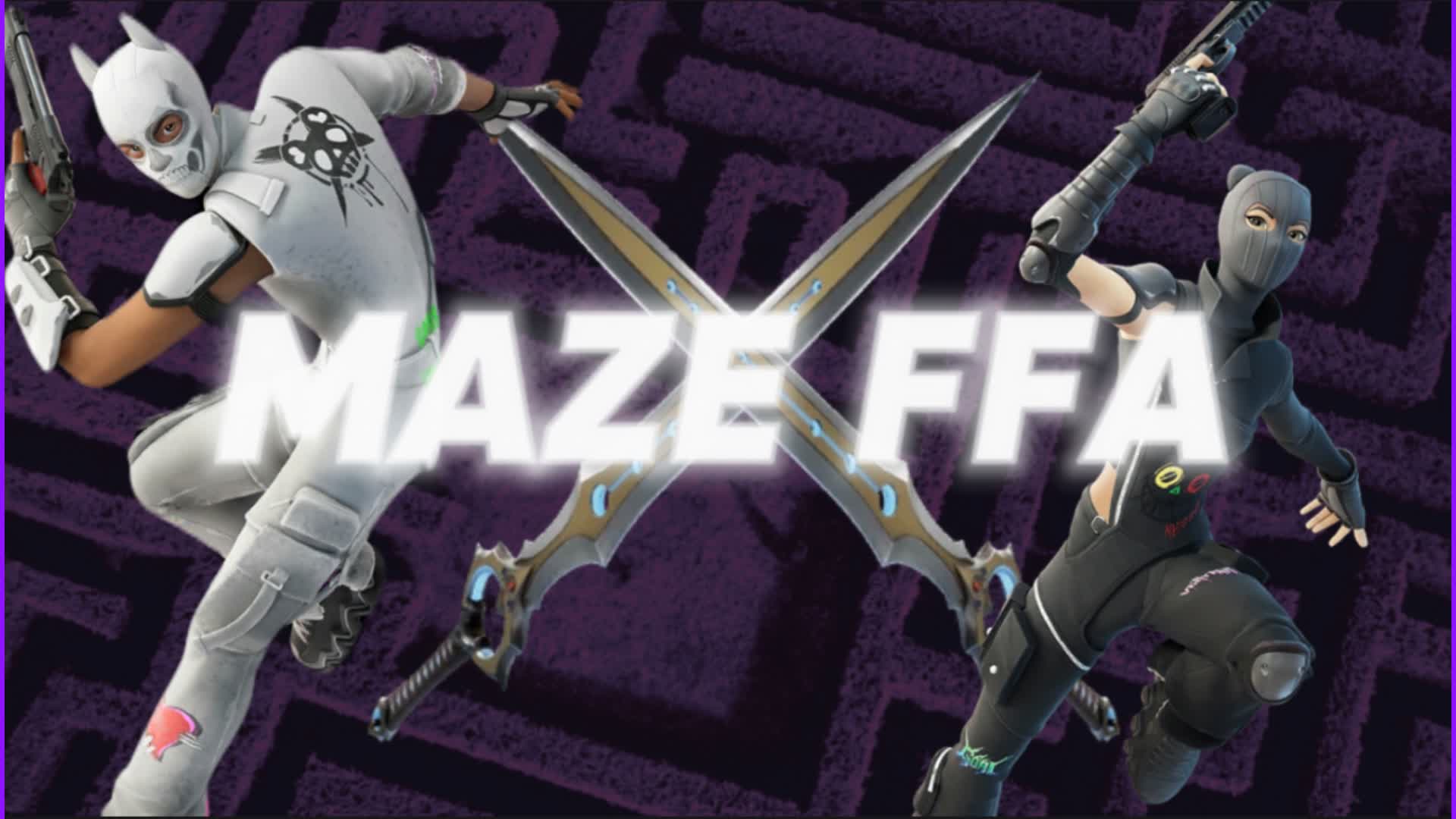 MAZE💀 FFA — Fortnite Creative map