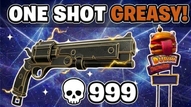 GREASY 🎯 ONE SHOT 🔫 GUN GAME — Fortnite Creative map