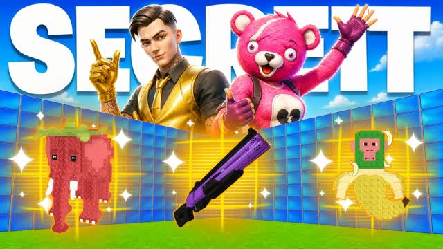 SECRET 1V1 FFA - ALL GUNS FFA — Fortnite Creative map