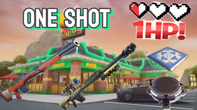 OG one shot — Fortnite Creative map cover art