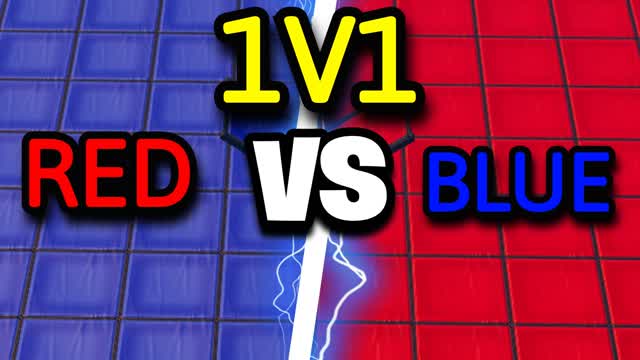 Turbo 1v1: Red vs Blue — Fortnite Creative map