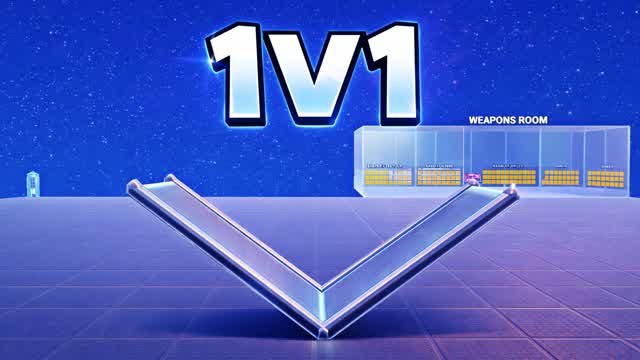 1V1 ALL GUNS 1V1 — Fortnite Creative map cover art