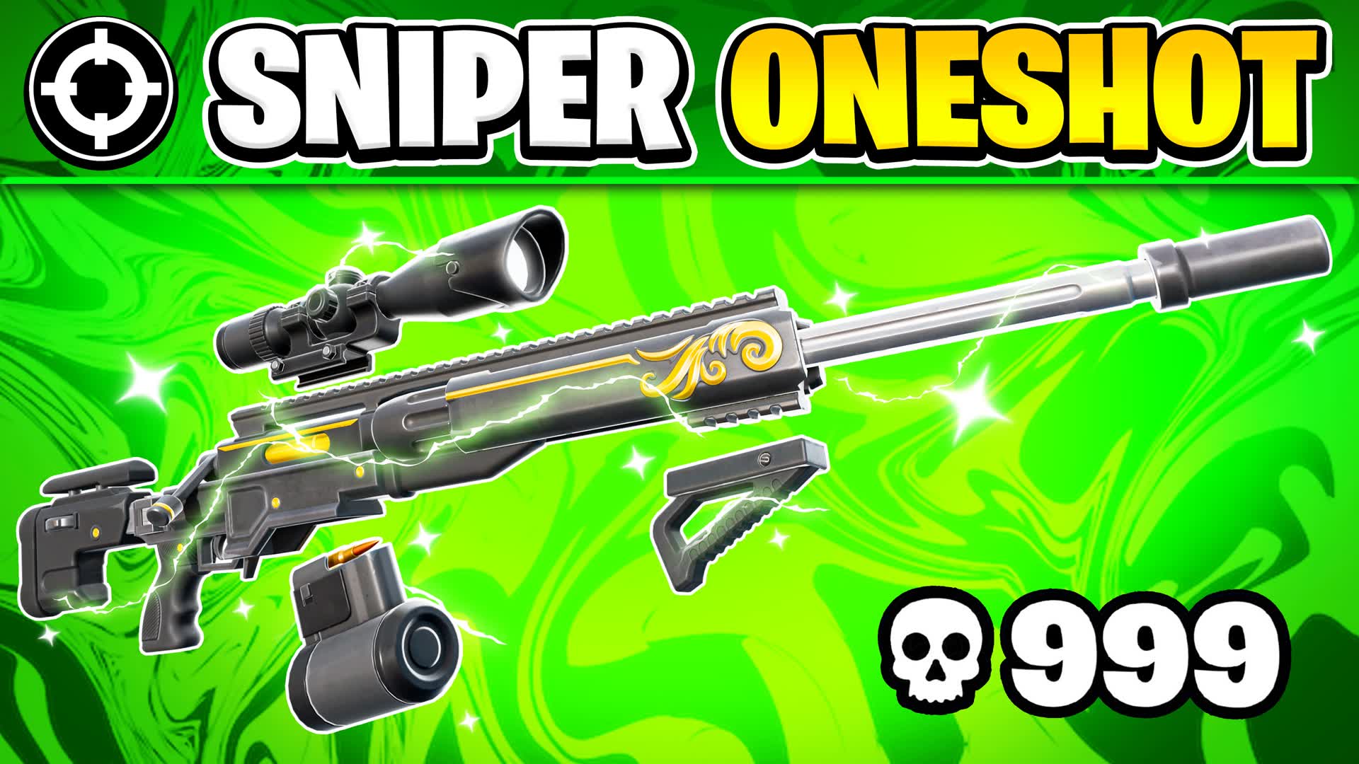 EPIC SNIPER ONE SHOT 🎯 — Fortnite Creative map
