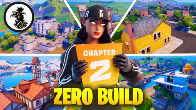 END GAME CHAPTER 2 ZERO BUILD P7 — Fortnite Creative map cover art