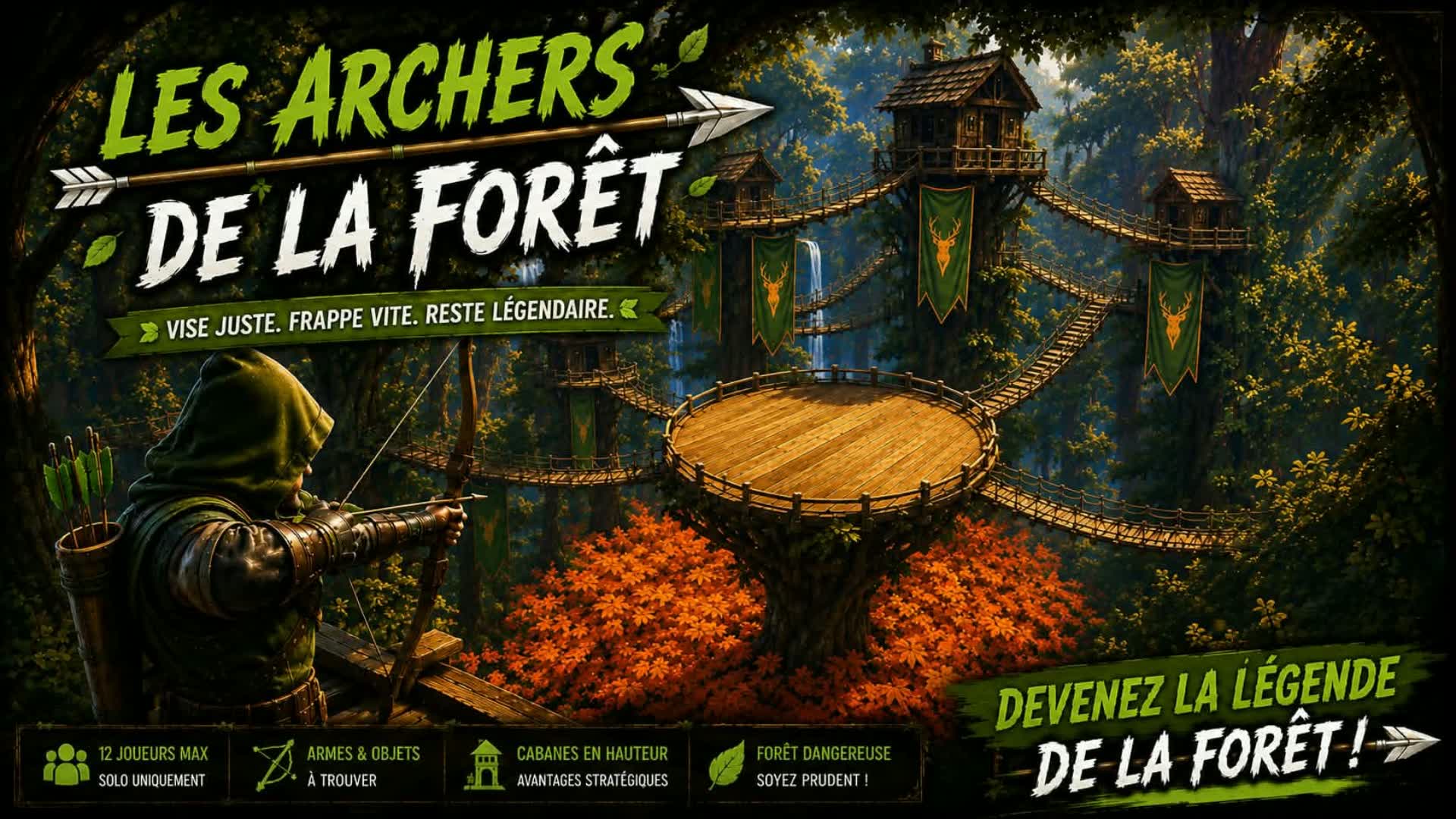 Archer de la forêt — Fortnite Creative map