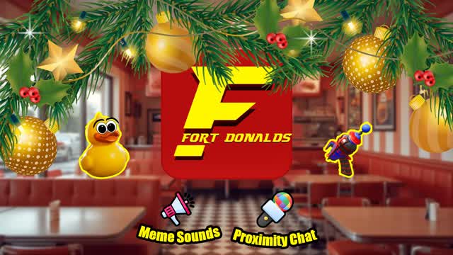 XMAS 🎄Fort Donald´s 🍔 Prop Hunt — Fortnite Creative map