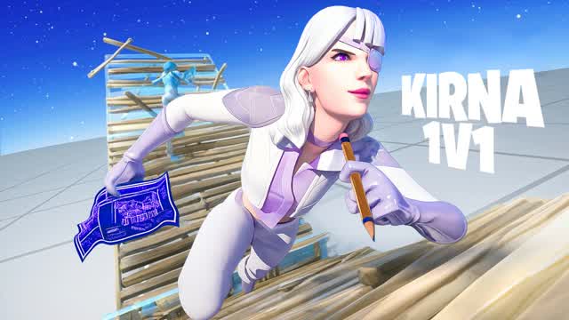Kirna 1v1 Build fights (200 PUMPS) — Fortnite Creative map cover art