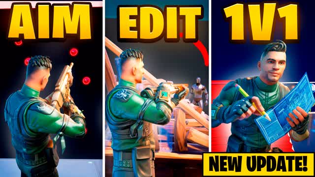 🎯 ONIAL 1V1 & AIM EDIT PIECE BOX FFA — Fortnite Creative map cover art