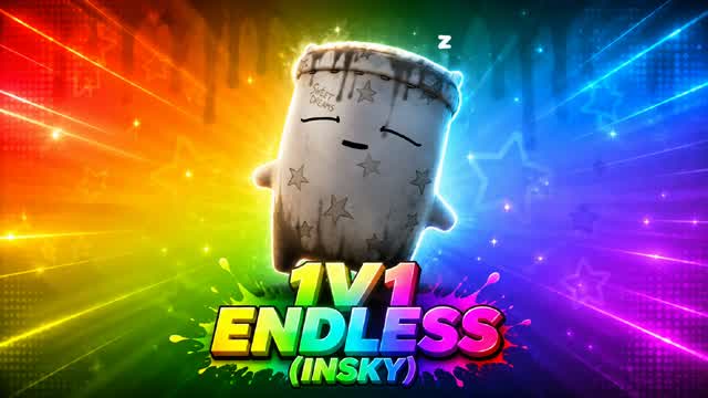 1V1 ENDLESS (INSKY) — Fortnite Creative map cover art