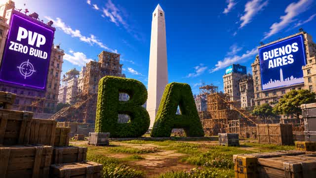 BUENOS AIRES ZERO BUILD ZONEWAR — Fortnite Creative map