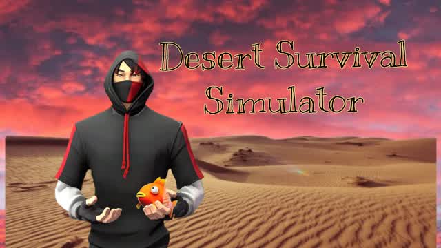 Desert Survival Simulator — Fortnite Creative map cover art