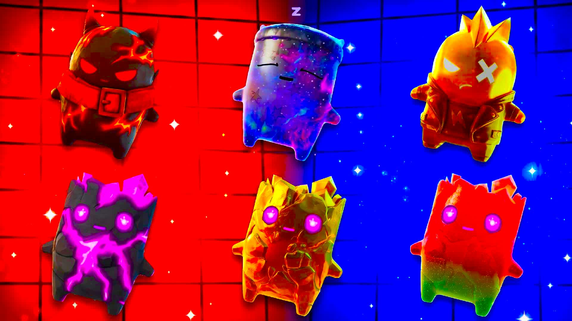RVB RED VS BLUE PRINZ POYO XLL — Fortnite Creative map