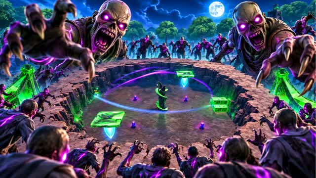 🧟ZOMBIE - ☣️INFECTE CITY — Fortnite Creative map