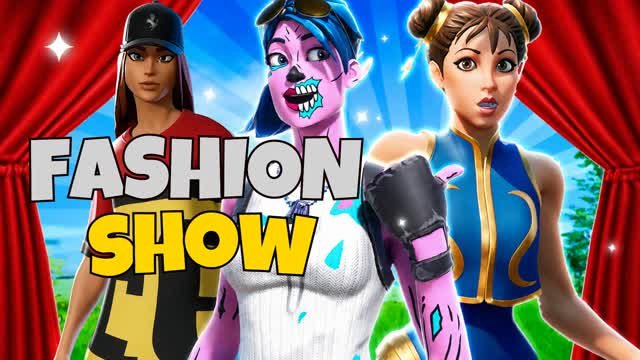 Fashion Show 🎭 — Fortnite Creative map cover art