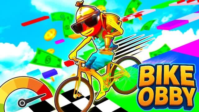 Crazy Bike Obby!🏁🚲 — Fortnite Creative map