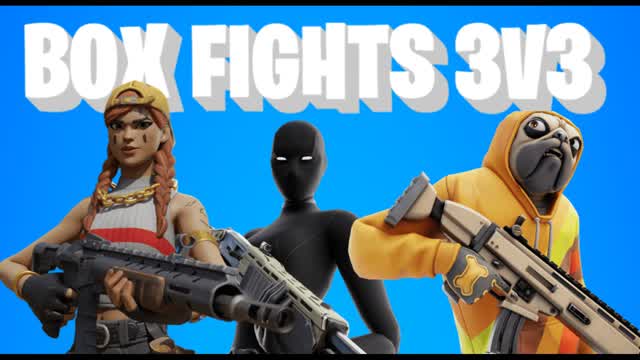 Custom Box Fights 3v3 — Fortnite Creative map cover art