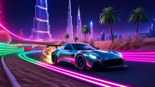 DUBAI RACE 🐪 — Fortnite Creative map cover art