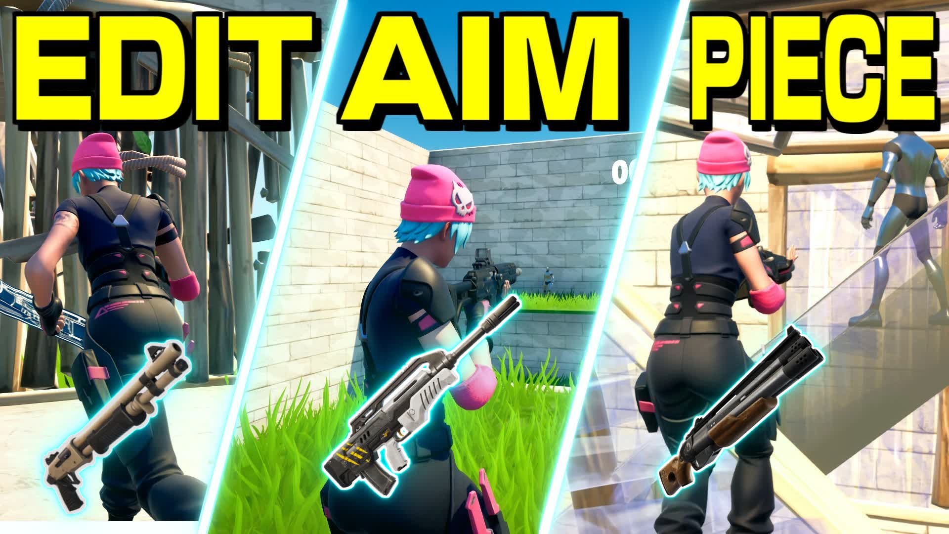 🎯chapter7 warm up! AIM&PIECE&EDIT — Fortnite Creative map