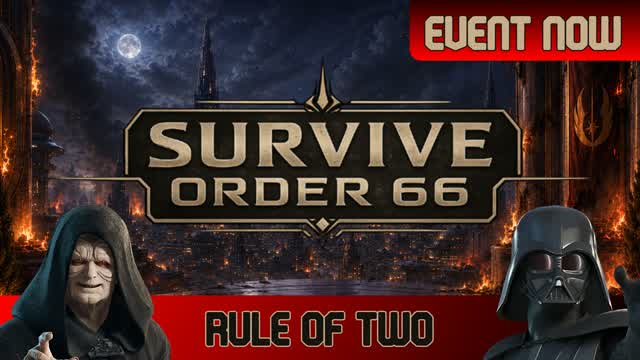 Survive Order 66 — Fortnite Creative map cover art