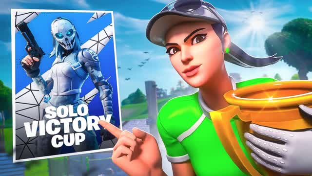 SOLO CASH CUP WARM UP 💸💸 — Fortnite Creative map cover art