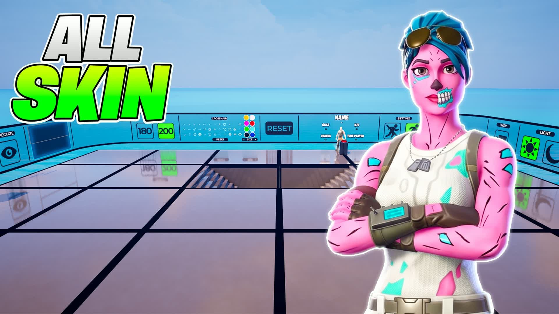 SUPER 1V1 - JDG — Fortnite Creative map