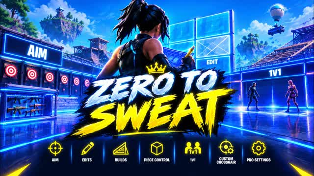 ZERO TO SWEAT ⚡ — Fortnite Creative map