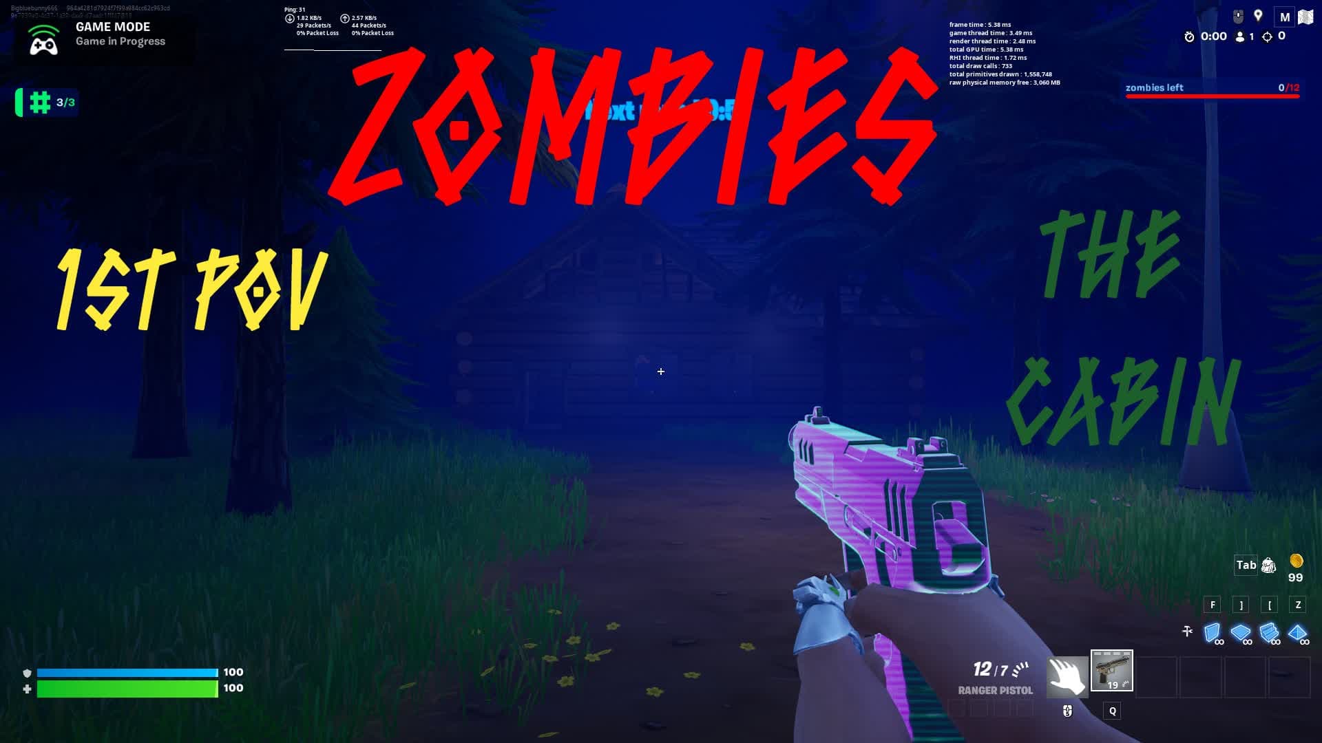 [HORROR] The Cabin — Fortnite Creative map