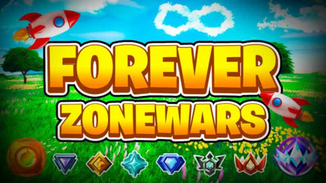 Forever zone wars (Ranked) — Fortnite Creative map cover art
