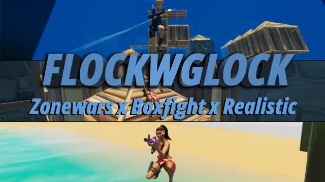 Zone wars x Boxfight x Realistic — Fortnite Creative map cover art