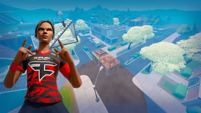 SOLO ZONE WARS — Fortnite Creative map cover art