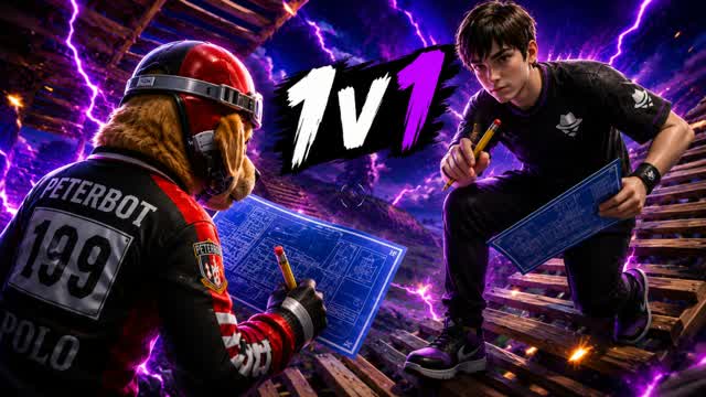 1X1 1V1 1C1 — Fortnite Creative map cover art