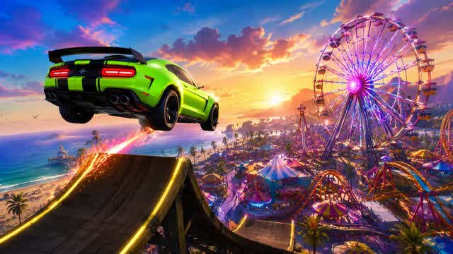 FUN GAME - CARS AND GUNS — Fortnite Creative map cover art