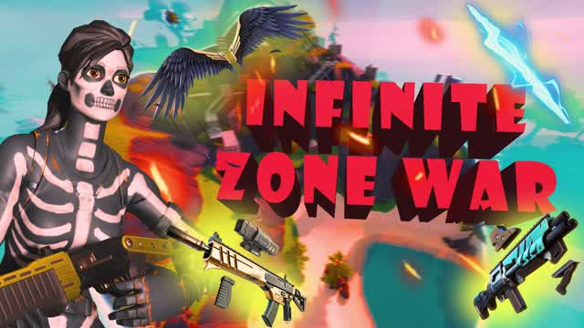 INFINITE ZONE WARS — Fortnite Creative map cover art