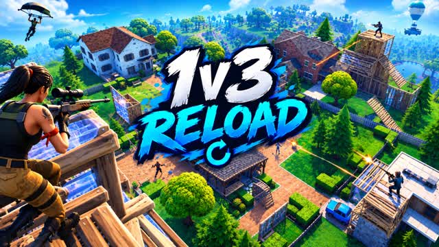 1v3 RELOAD - IDEAL FOR SQUADS — Fortnite Creative map cover art