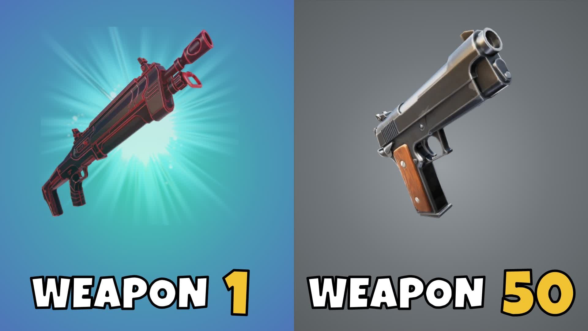 Classic Gun Game — Fortnite Creative map