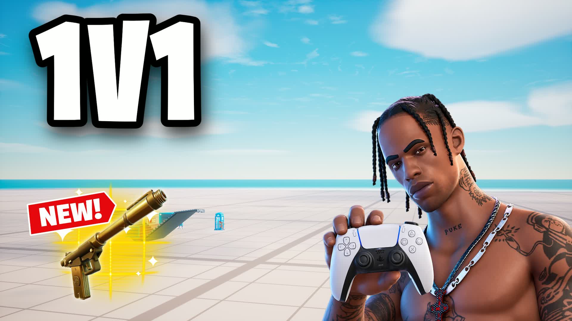 1v1 Free Build Fights [PNFN] — Fortnite Creative map