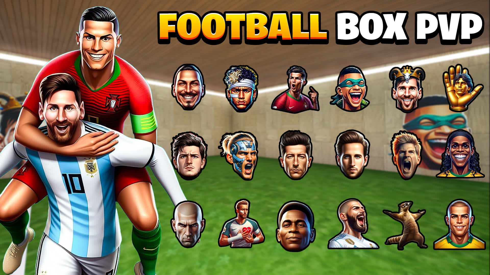 FOOTBALL 💯 BOX FIGHTS 🔥 — Fortnite Creative map