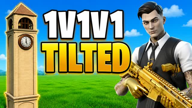 GLORY 1V1V1 TILTED 🔥 - ملطوخ تلتد — Fortnite Creative map cover art