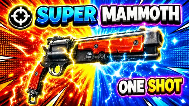 SUPER MAMMOTH ONLY ONE SHOT SPIRITS — Fortnite Creative map