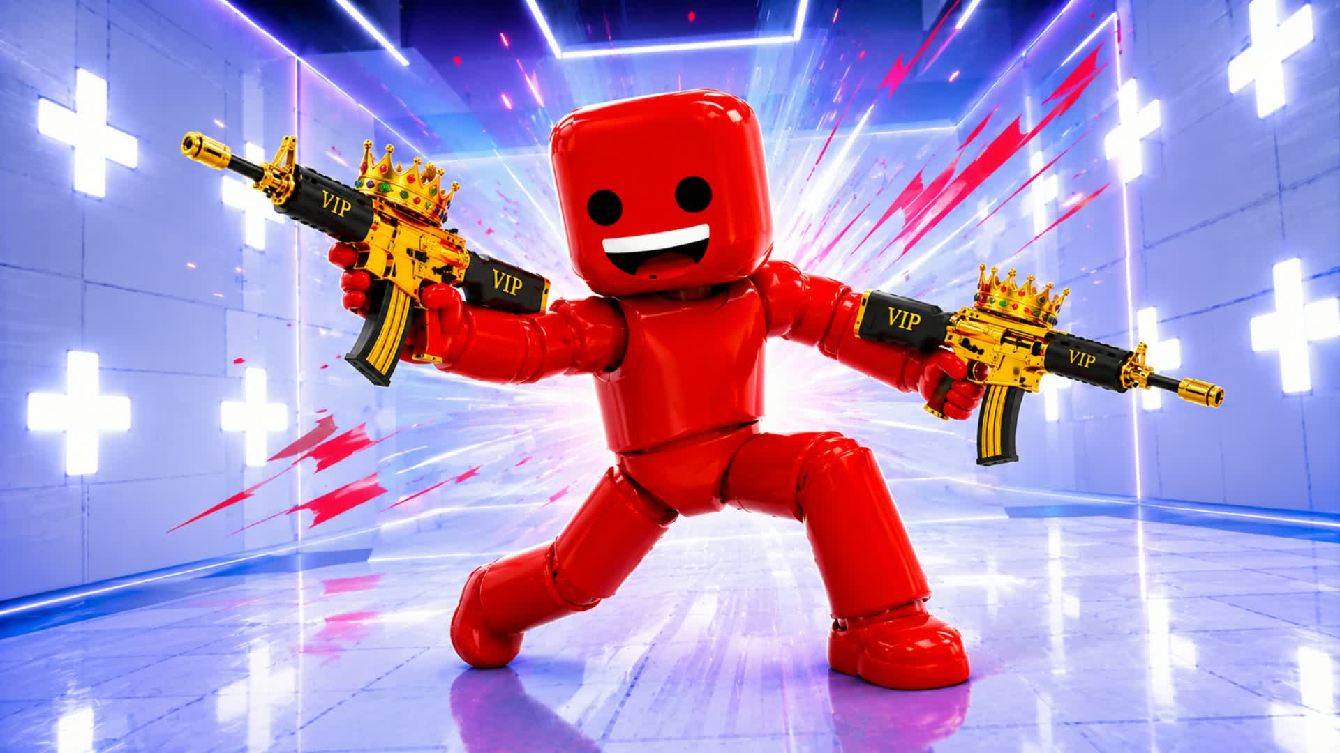 RED VS BLUE MOTORICA 🔴🔵 — Fortnite Creative map