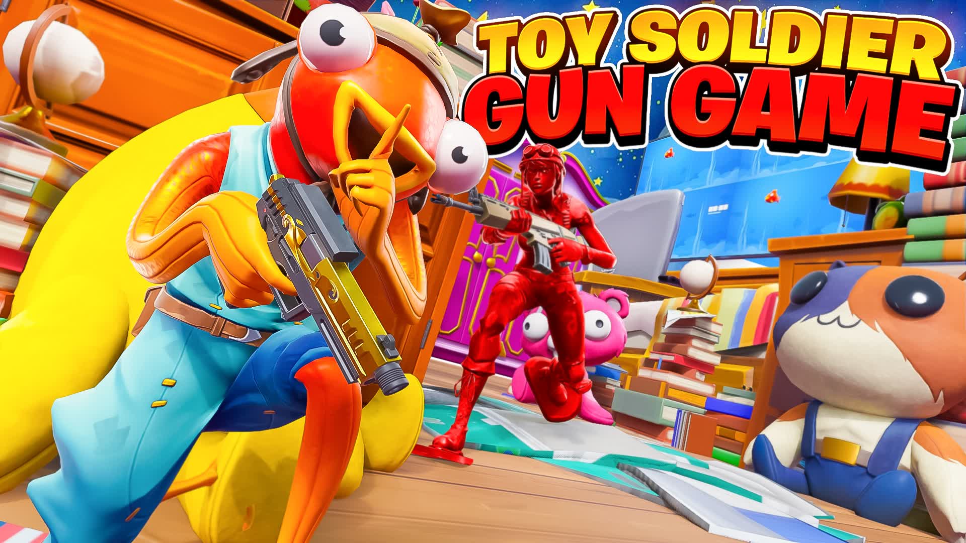 Toy Soldier Gun Game — Fortnite Creative map