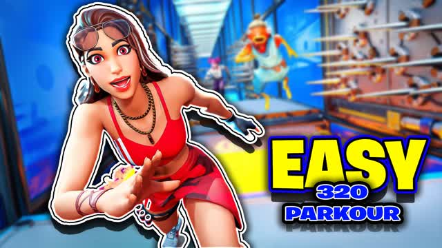 FUNNY Parkour — Fortnite Creative map