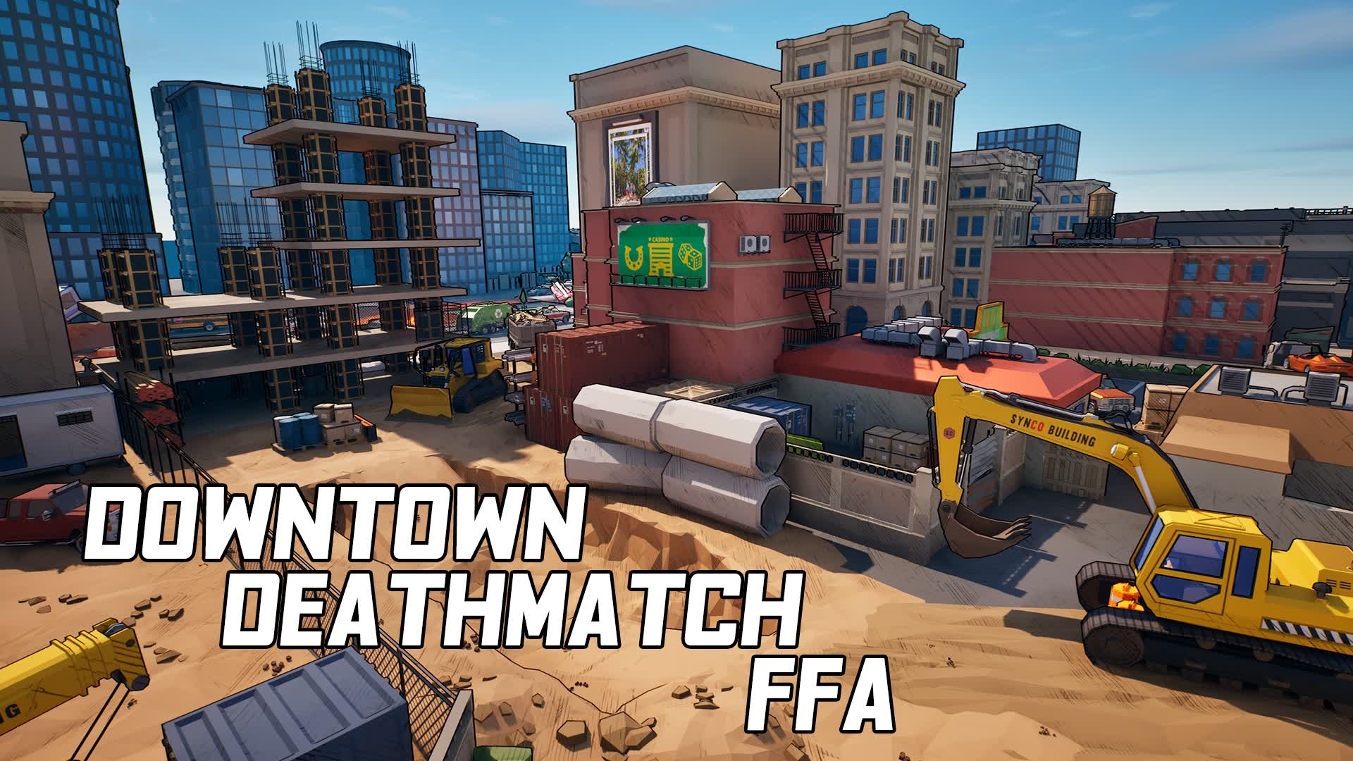 Downtown Deathmatch - FFA (No Build) — Fortnite Creative map