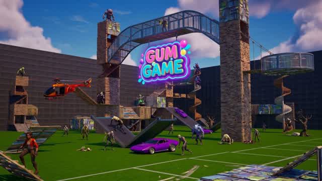 GUM GAME — Fortnite Creative map cover art