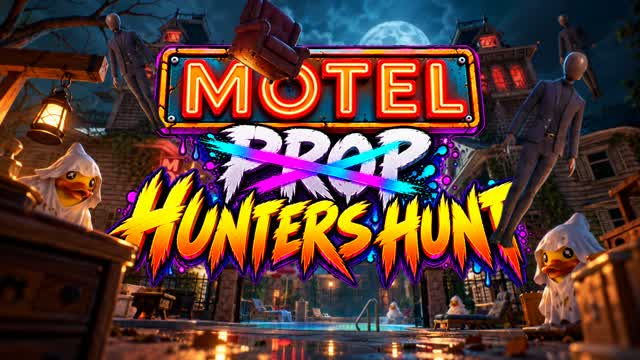 MOTEL – HUNTERS HUNT | PROP HUNT — Fortnite Creative map